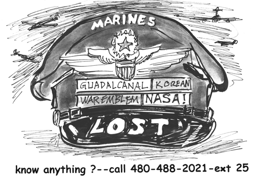 lost hat cartoon